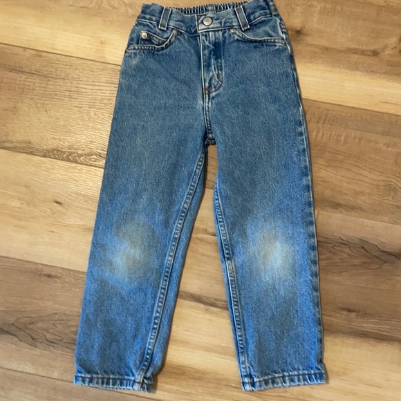 Y2K New legends blue jeans slim size 6 boys or girls - Picture 2 of 15